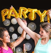 Party Gold Mylar Balloon