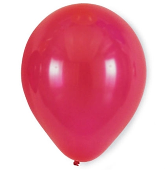 Solid Red Party Balloons