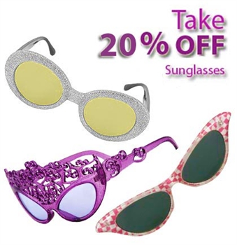 Sweet 16 Party Take 20% Off All Sweet 16 Party Sunglasses | Sweet 16 ...