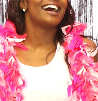 Fluffy Feather Boa: Pink Mix