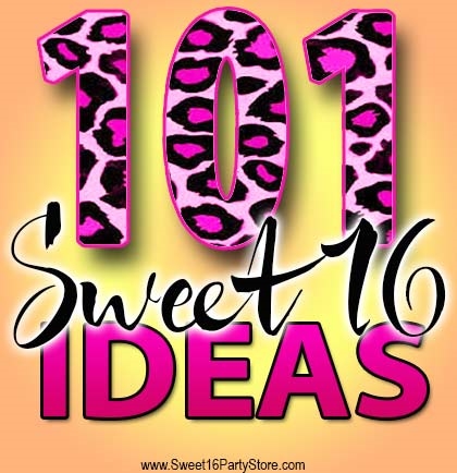101 Sweet 16 Party Ideas Sweet 16 Party Store