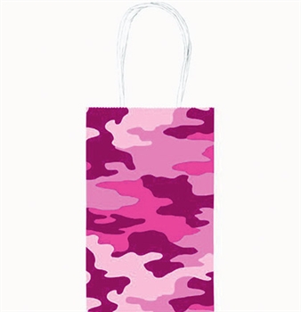 Pink Camo Gift Bag