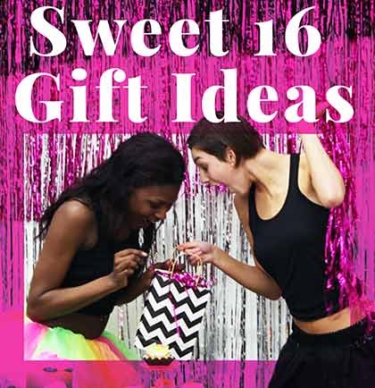 sweet 16 birthday gift ideas for girl