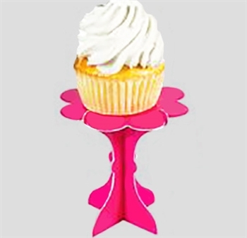 Hot Pink Cupcake Pedestal