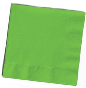 Solid Citrus Green Cocktail Napkins