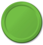 Solid Citrus Green Dessert Plates