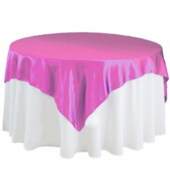 Light Pink Satin Table Topper