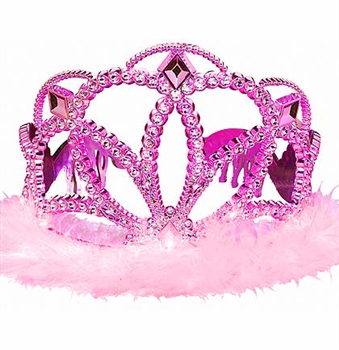 Stylish Pink 2 Toned Tiara