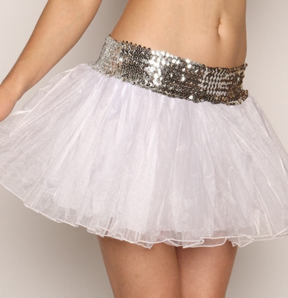 White skater skirt discount tutu